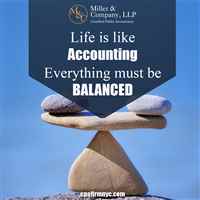 Life is Like Accounting Everything Must Be Balanced