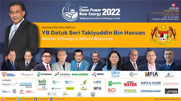 CT Event Asia to host The 2nd Annual Clean Power and New Energy 2022